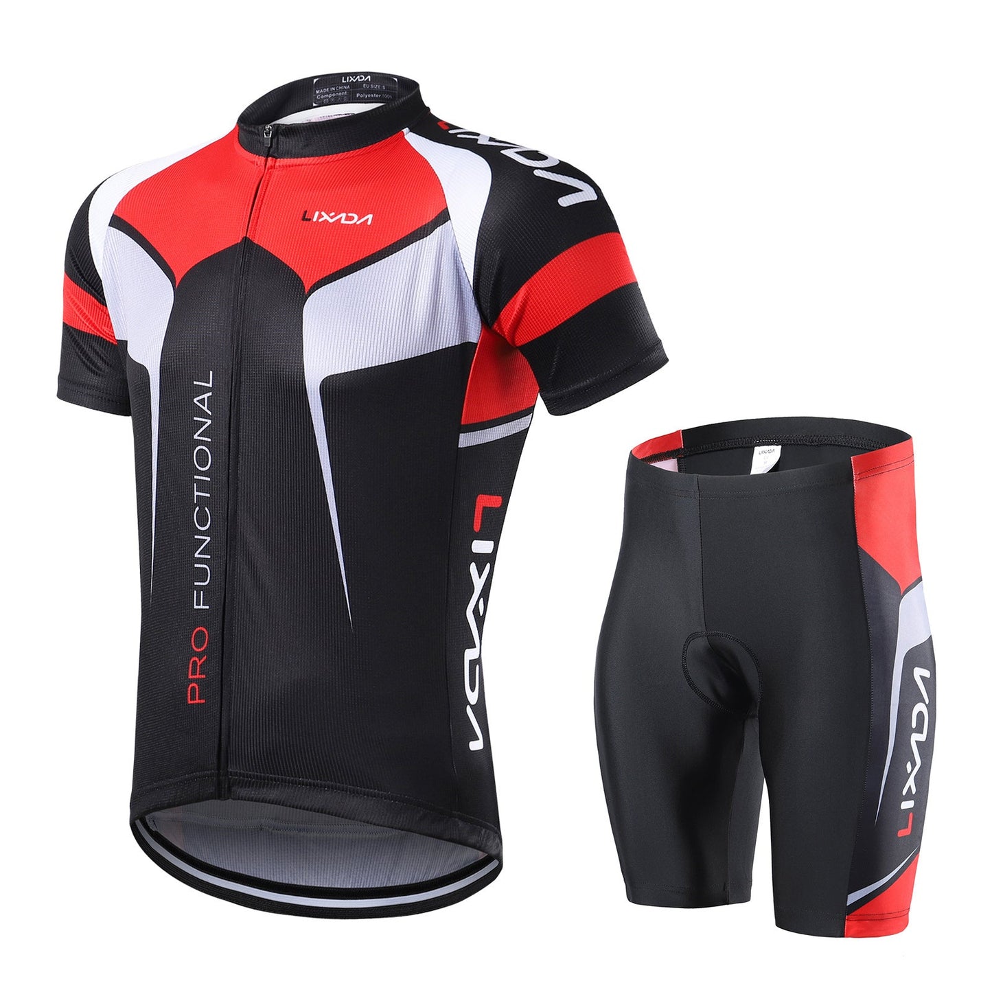 Herren-Radtrikot & Radhosen-Set