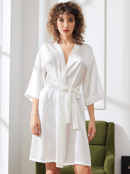 Pure zijde ceintuur portemonnee kimono nachtjapon