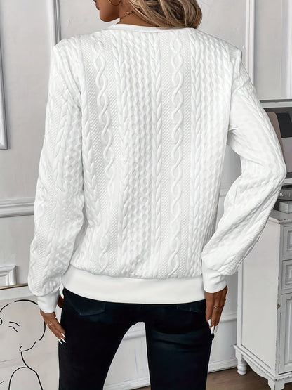 Charleigh™ – Trui met rits voor moeiteloze chique comfort