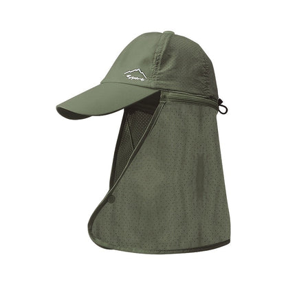 Sommer-Sonnen-Cap mit Nackenschutz