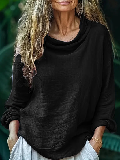 Hellen – Elegante Bluse mit langen Ärmeln