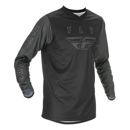 FLY RACING Herren Langarm V-Neck T-Shirt