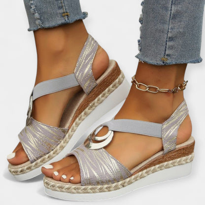 Geweven Romeinse sandalen