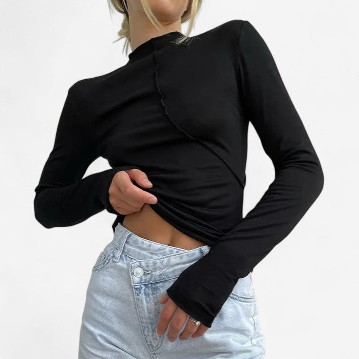 Tarina™ | Comfortabel shirt met lange mouwen