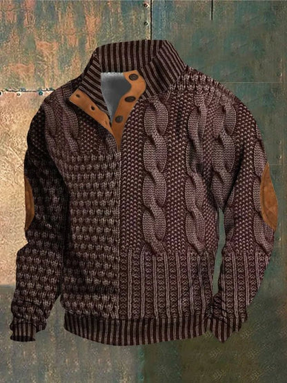 Heiko | Bedruckter wärmender Pullover