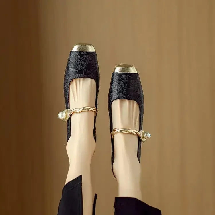 Solenza™| Mestelle Lederen Mary Janes