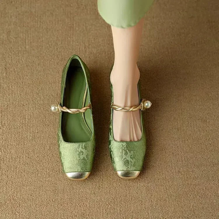 Solenza™| Mestelle Leren Mary Janes