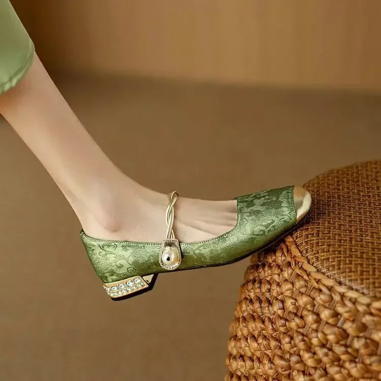 Solenza™| Mestelle Lederen Mary Janes