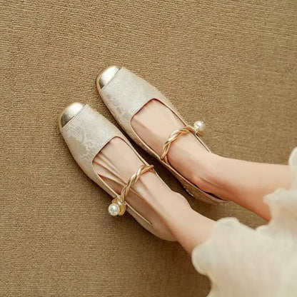 Solenza™| Mestelle Lederen Mary Janes