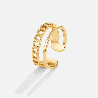 Gouden kettingring