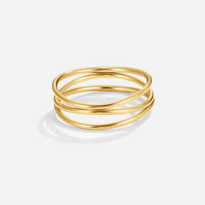 Gouden oneindigheidsring