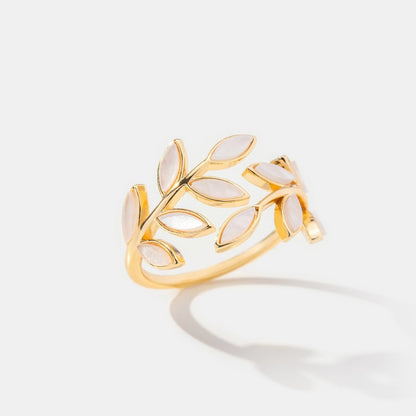Blattgold-Ring