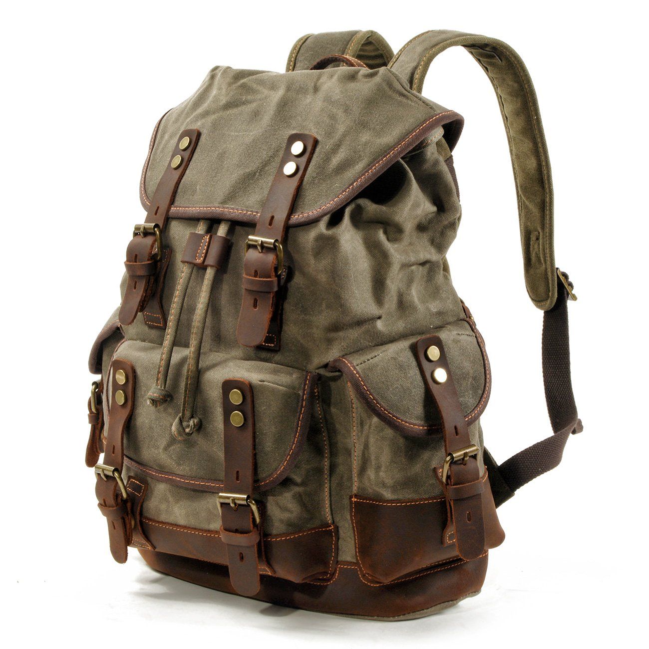 John – Robuuste Canvas Wandelrugzak