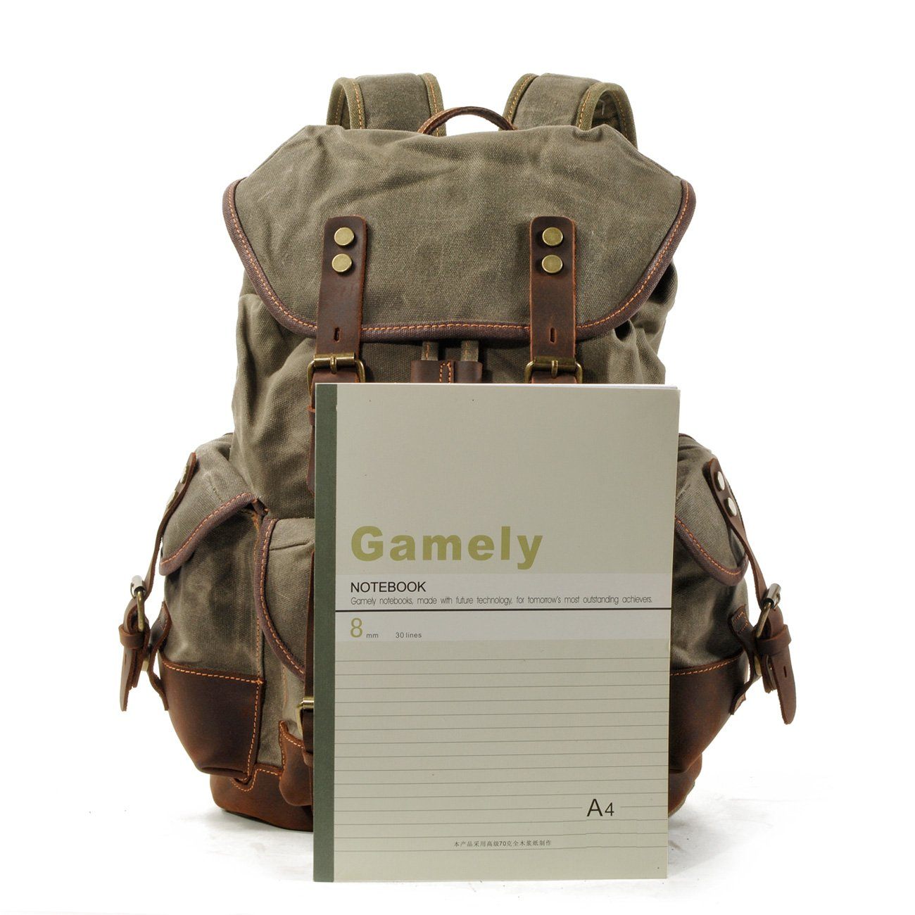 John – Robuuste Canvas Wandelrugzak