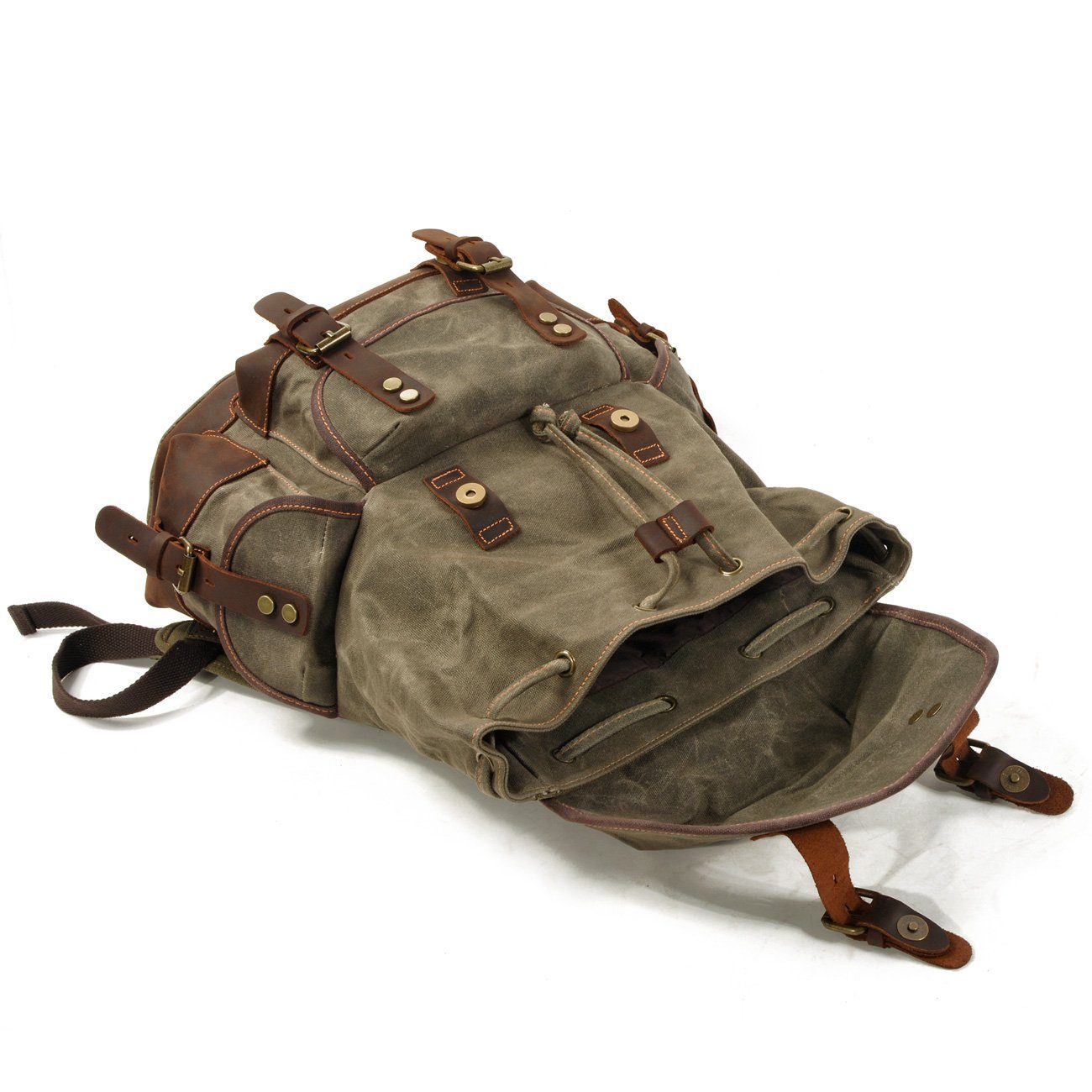John – Robuuste Canvas Wandelrugzak
