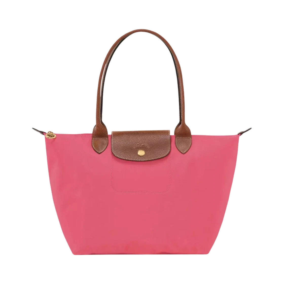 Hofer | Grote Le Pliage Shopper, Granaatrood