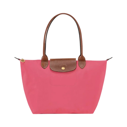 Hofer | Grote Le Pliage Shopper, Granaatrood
