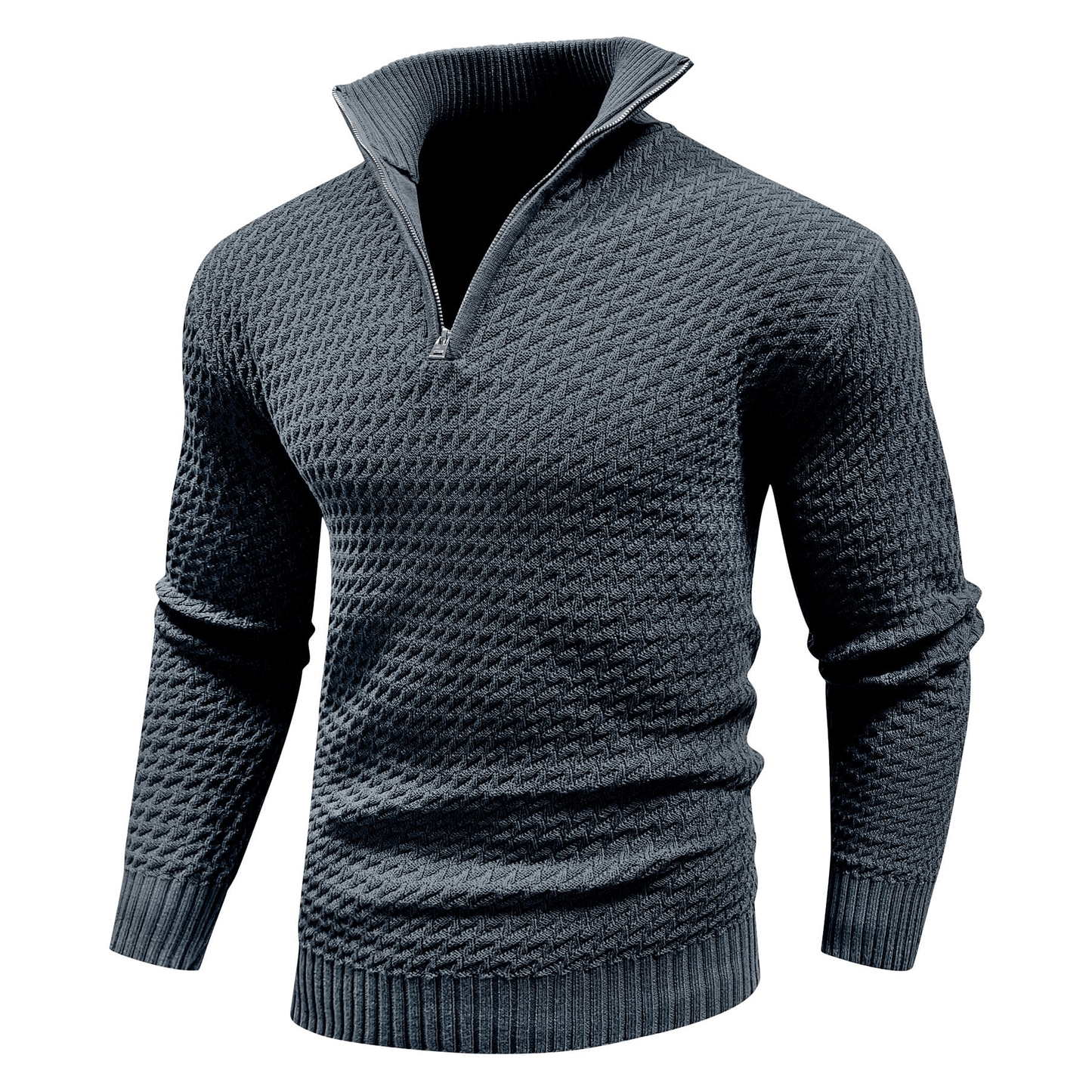 Charlie Premium Gebreide Quarter-Zip