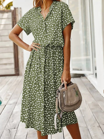 BENEDICTA I VINTAGE BEDRUKTE JURK
