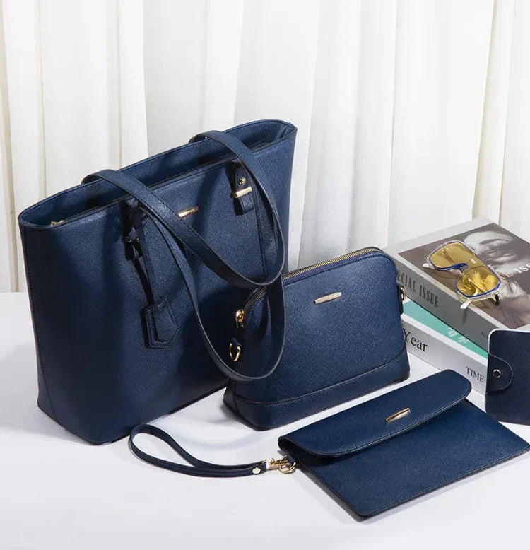 Shana - 3-teiliges Handtaschen-Schultertaschen-Set