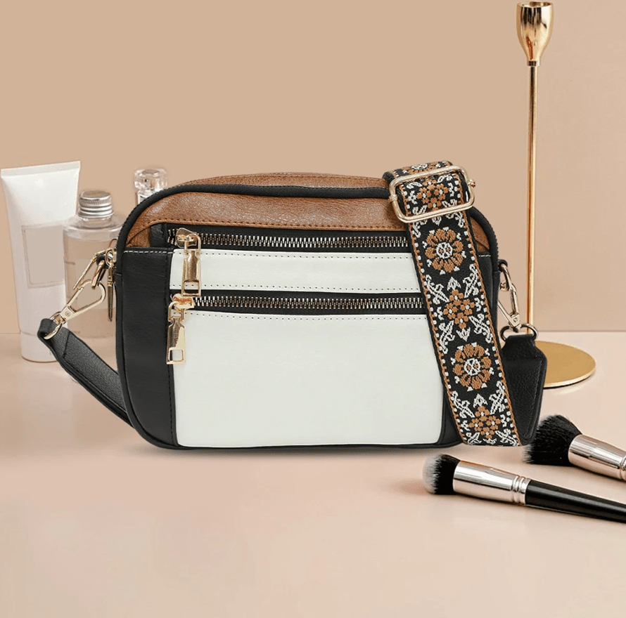 Nylah - Crossbodytas met kleurrijke banden