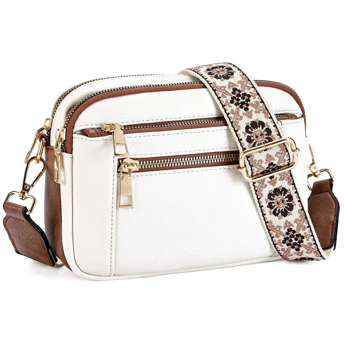 Nylah - Crossbodytas met kleurrijke banden