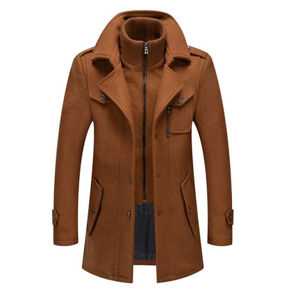 Félicien – Manteau d’hiver deux pièces élégant