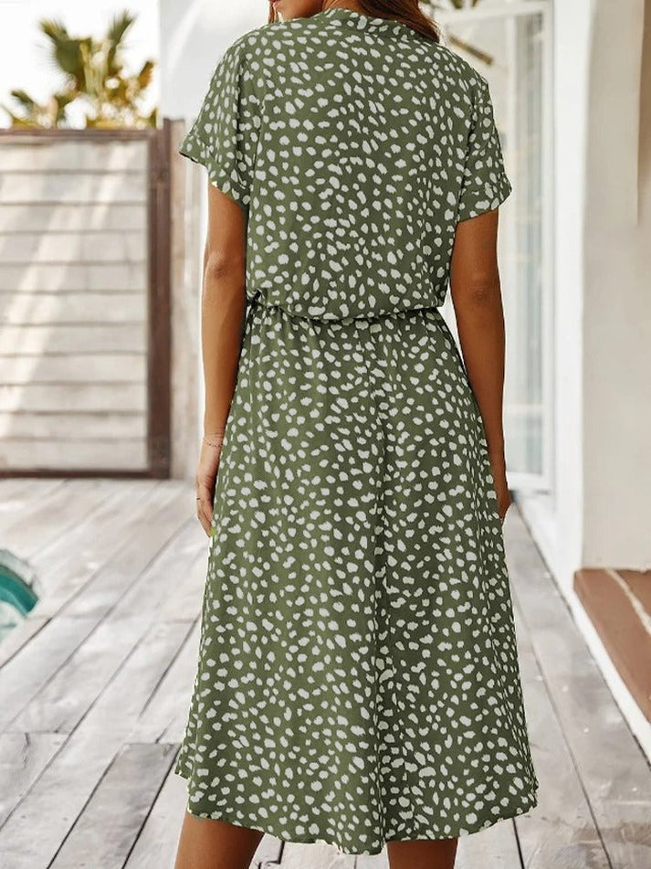 BENEDICTA I VINTAGE BEDRUKTE JURK