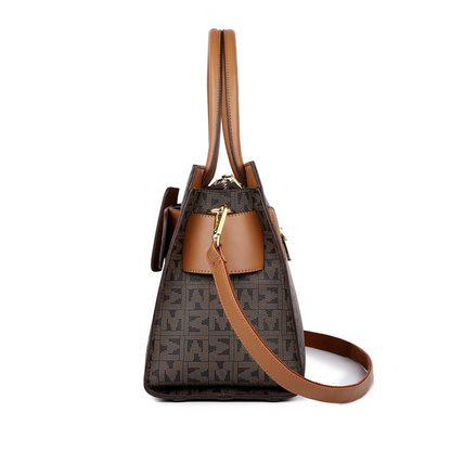 Stijlvolle leren tas Riley-Rose