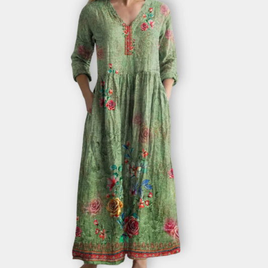 Dorothy - Lässiges, Weites Boho-Kleid