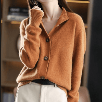 Annie™ | Gebreid Kasjmier Gilet