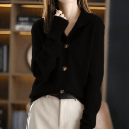 Anny – Luxuriöser Kaschmir-Strickcardigan