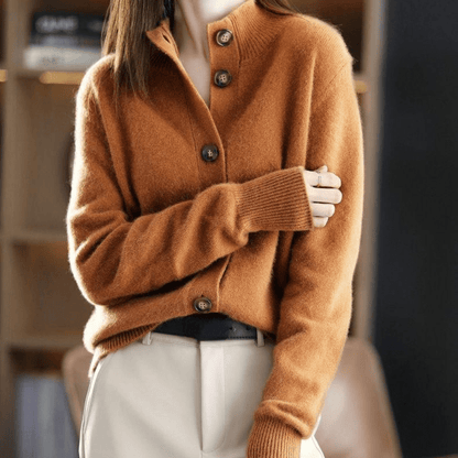 Anny – Luxuriöser Kaschmir-Strickcardigan