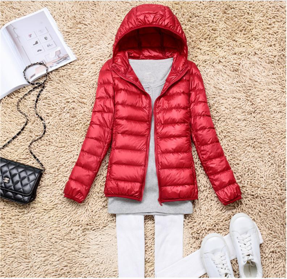 Helena™ – Lightweight & Elegant Down Jacket for Cooler Days