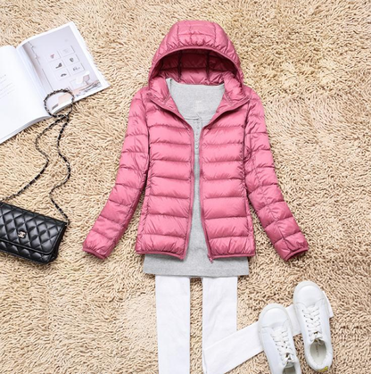 Helena™ – Lightweight & Elegant Down Jacket for Cooler Days