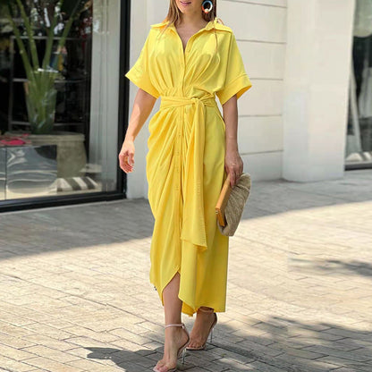 Amalthea™ – Luxe maxi-wikkeljurk