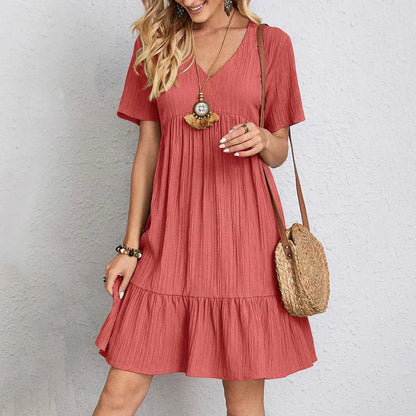 Solenne™ – Bohème Swing Jurk voor dames
