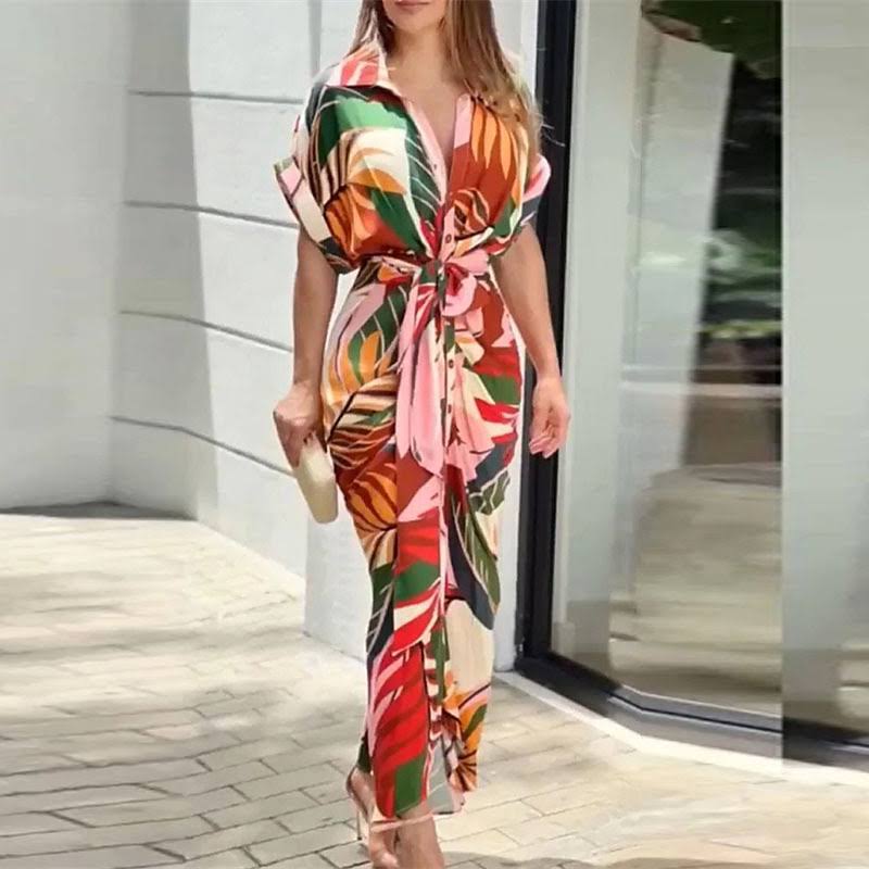 Amalthea™ – Luxe maxi-wikkeljurk