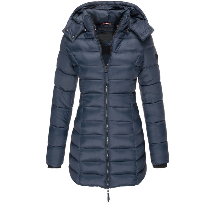 Sofia™ | Lange Daunenjacke