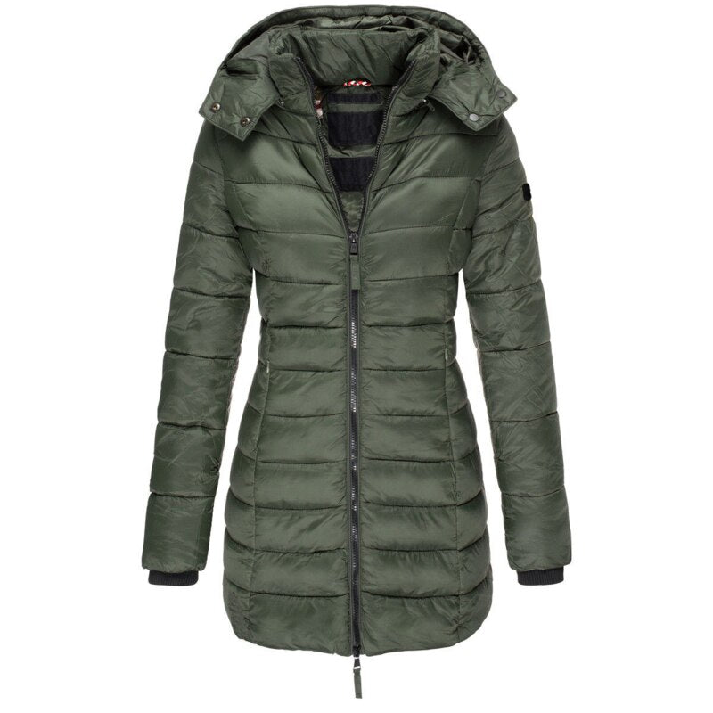 Sofia™ | Lange Daunenjacke