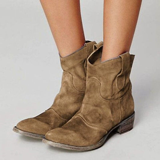 Lyla Ridge Wildleder-Westernstiefel