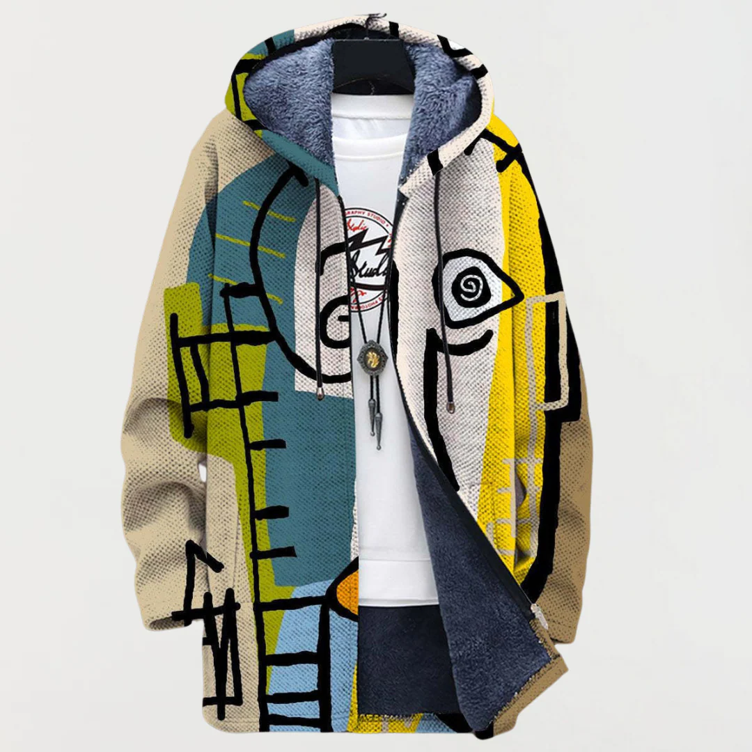 Isotta - Kunst-inspirierte Premium-Jacke für mühelosen Stil