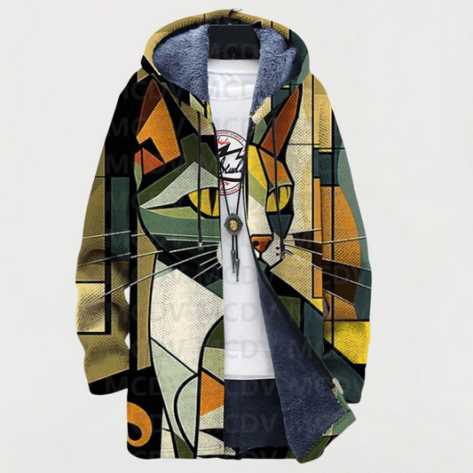 Ottavia - Eine Premium-Jacke, wo zeitloser Stil auf künstlerische Inspiration trifft.