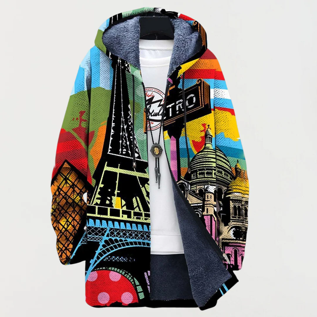 Evelina – Eine Premium-Jacke, wo Mode auf Kunst trifft