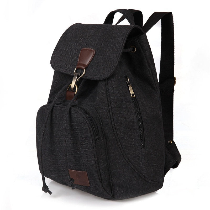 Sac à dos en toile durable avec poches pour femmes - Thérèse