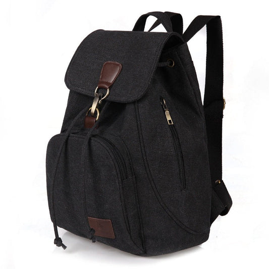 Sac à dos en toile durable avec poches pour femmes - Thérèse