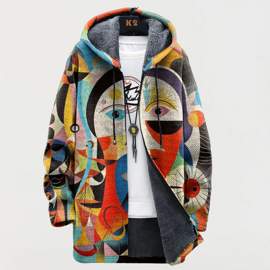 Isotta - Kunst-inspirierte Premium-Jacke für mühelosen Stil