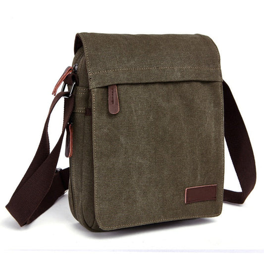 Sac messager en toile robuste pour homme - Matthieu
