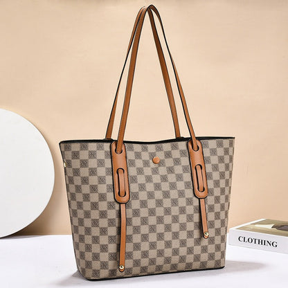 Dames schoudertas met geometrische print - Alejandra