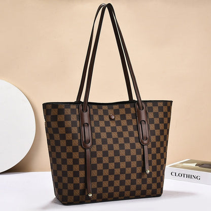 Dames schoudertas met geometrische print - Alejandra
